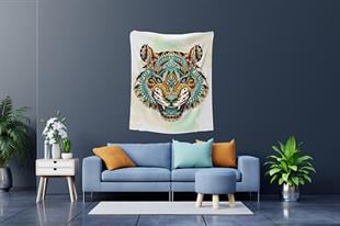 Duvar Örtüsü - Tiger / Kaplan 150x130 Cm