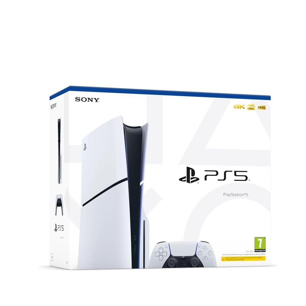 Sony PS5 Slim Digital Edition 1 TB SSD Oyun Konsolu (İthalatçı Garantili)