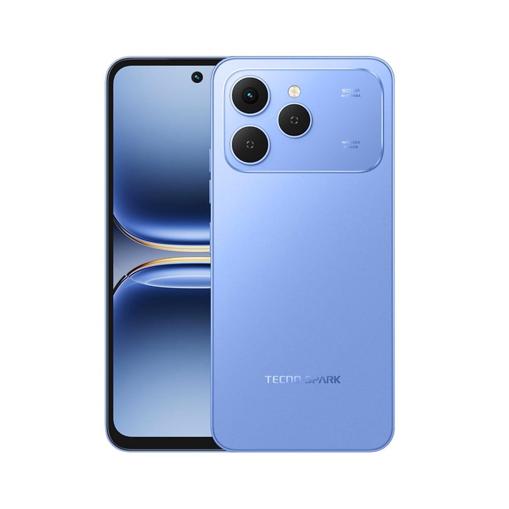 TECNO Spark 40 8 GB 256 GB Akıllı Telefon Mavi İthalatçı Garantili