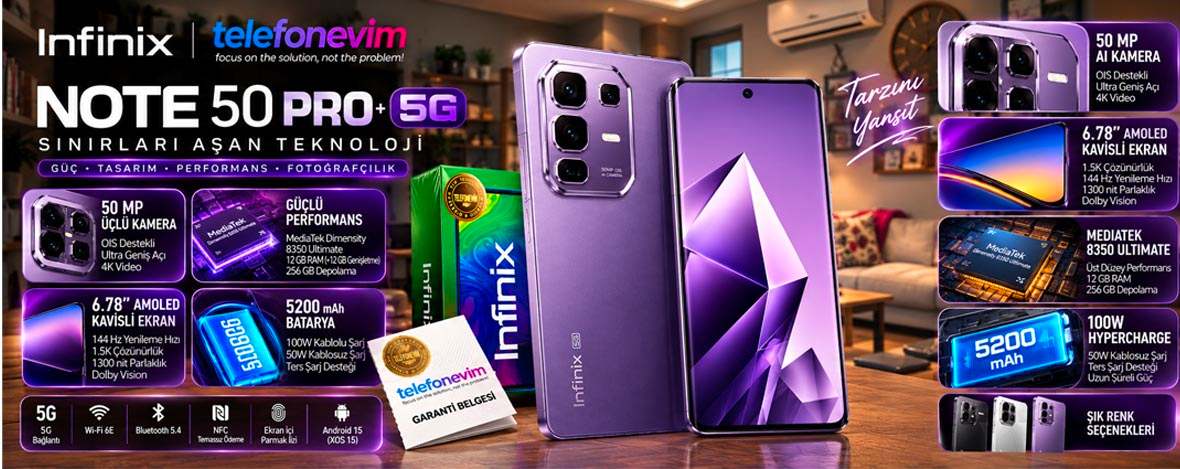 İnfinix Note 50 Pro Plus 5G