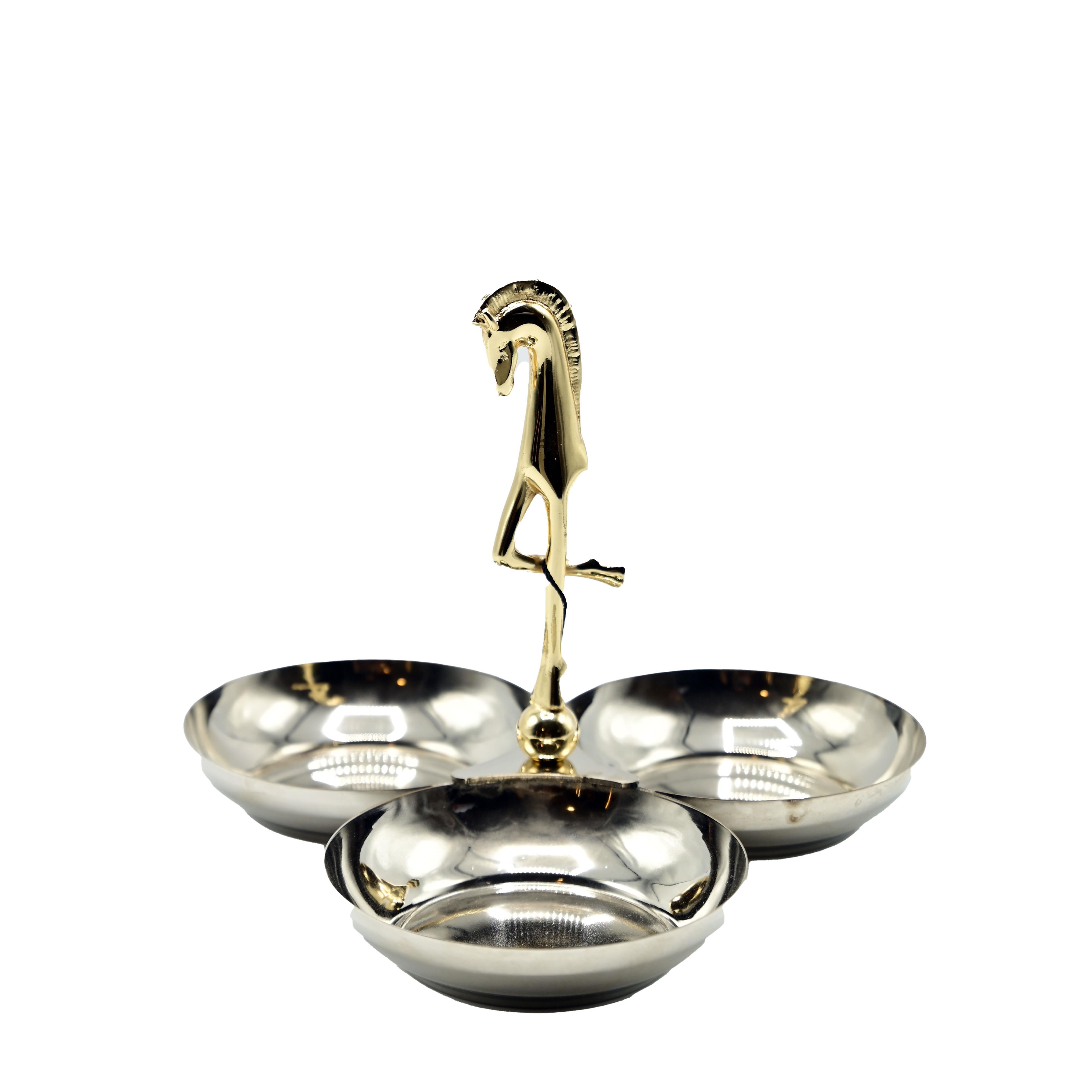 Gold Atlı Üçlü Çerezlik 