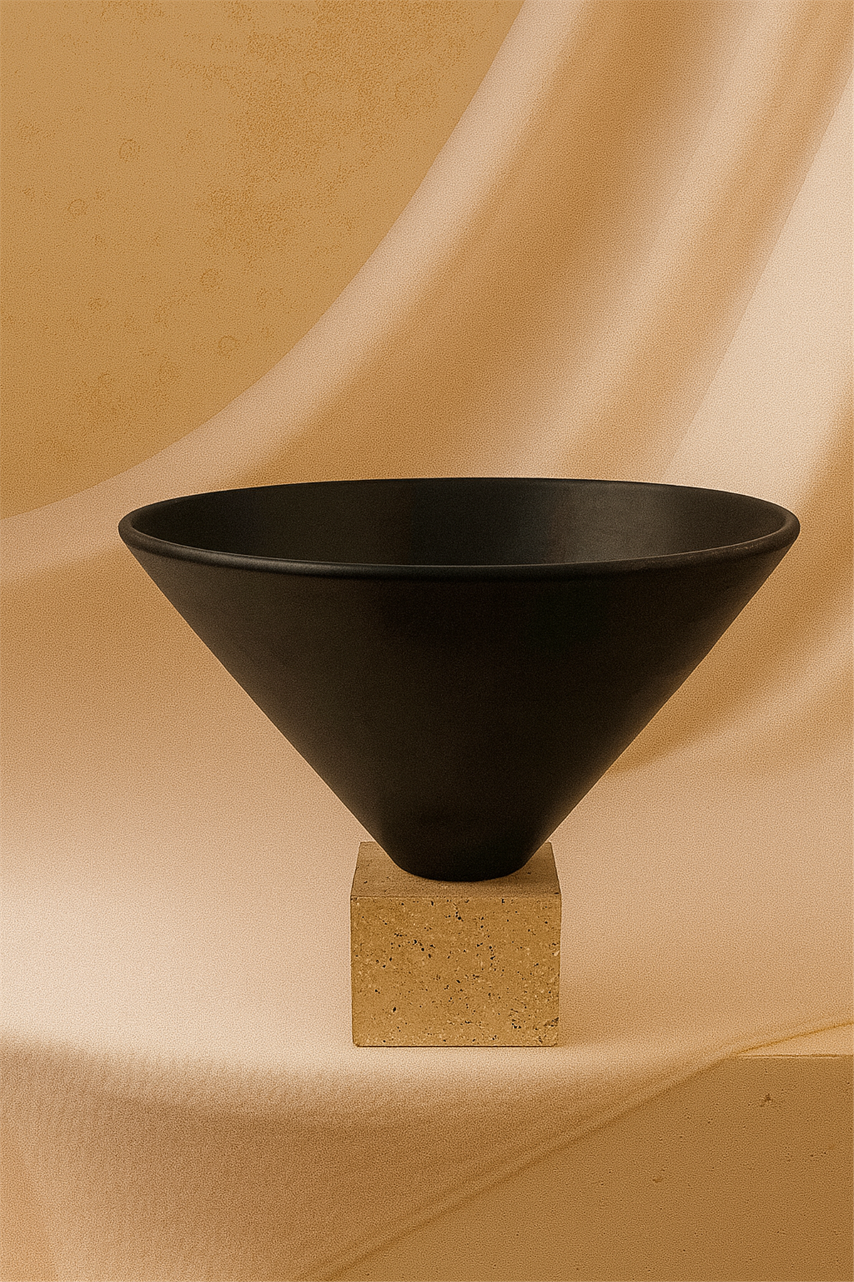 Siyah Leidse Vazo Orta