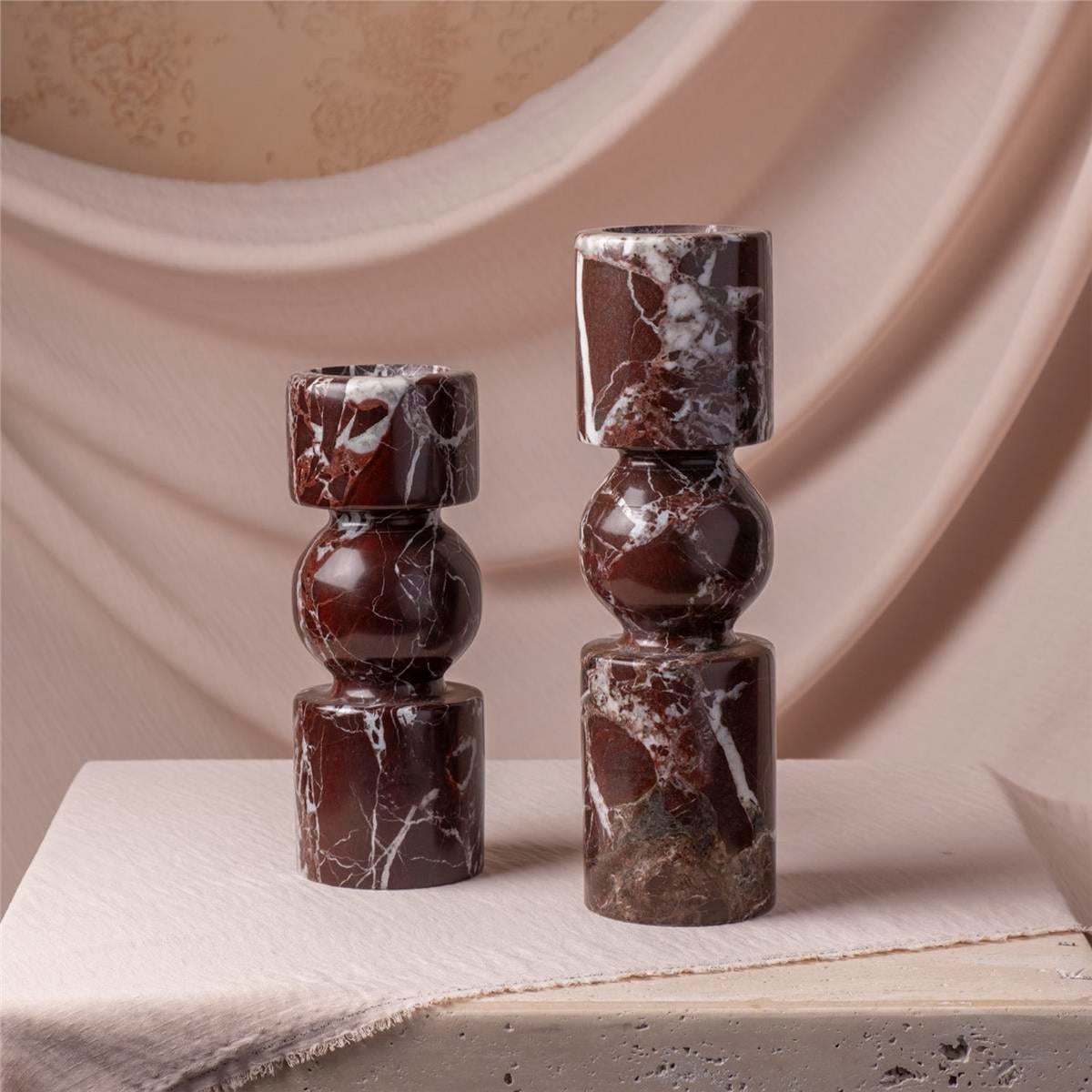 Mermer 2 Li Şamdanlık - Elazığ Vişne