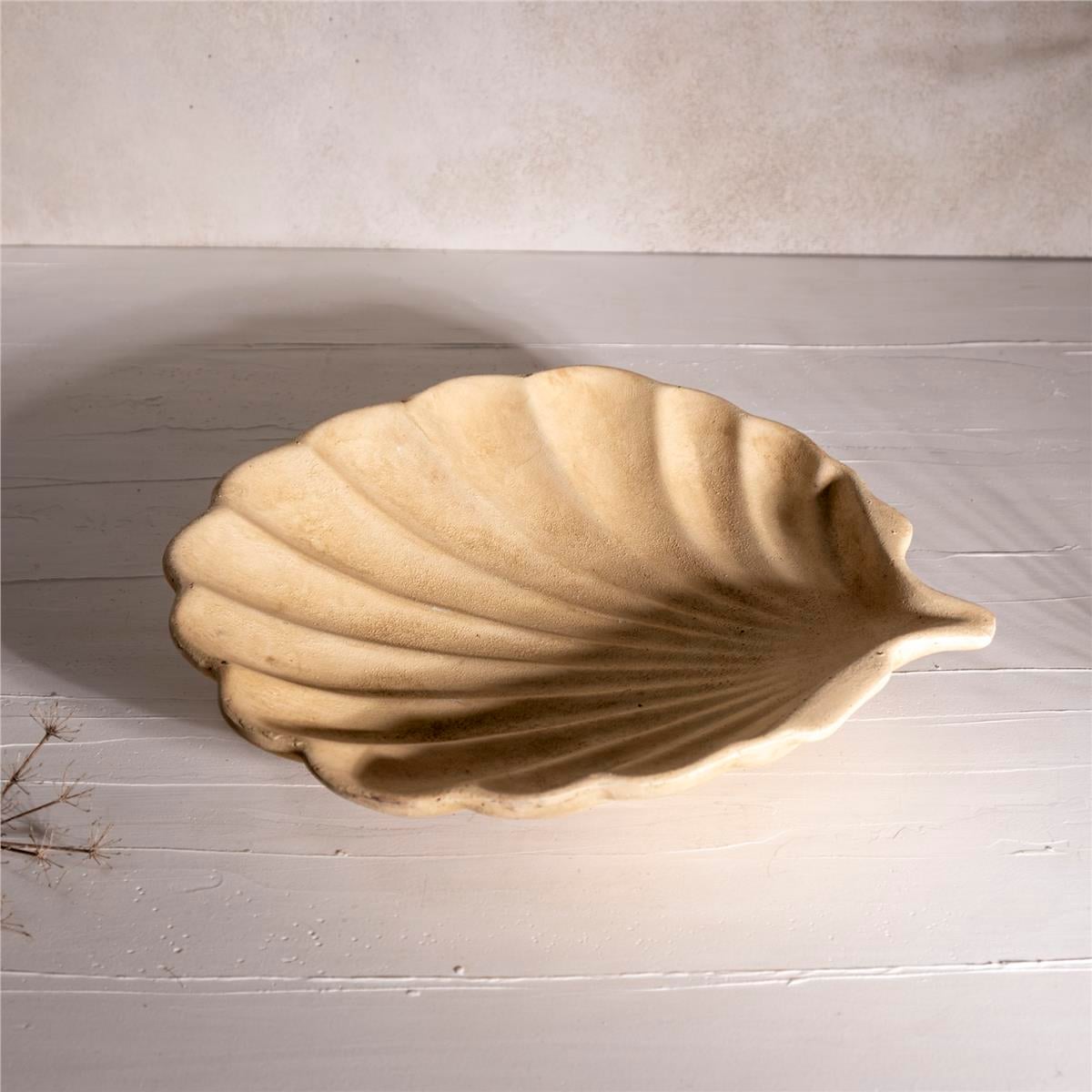 Patine Deniz Kabuğu Tabak