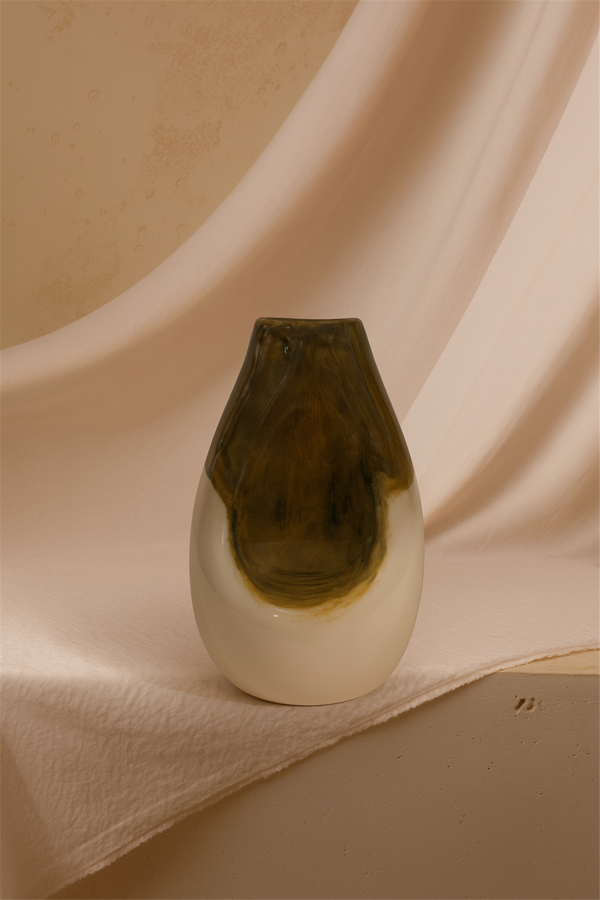 Tommy Büyük Boy Seramik Vazo Yeşil