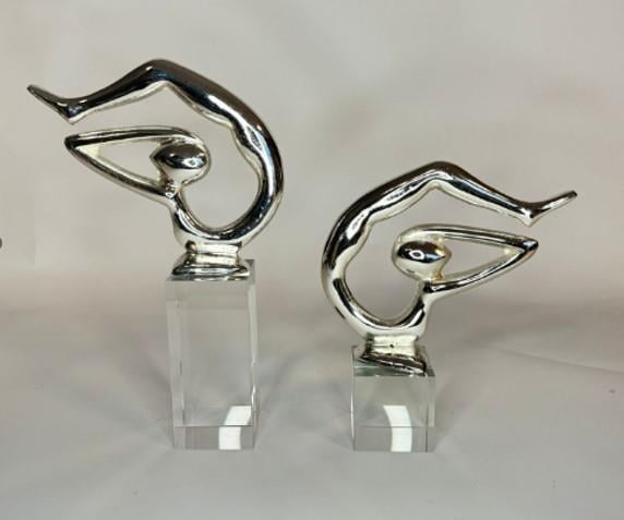 Jimnastik Adamlar Kitap Tutucu Set