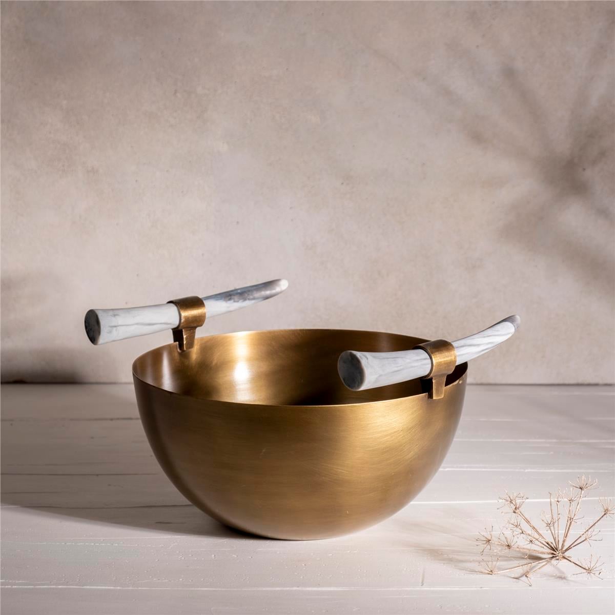 Fildişi Eskitme Kase