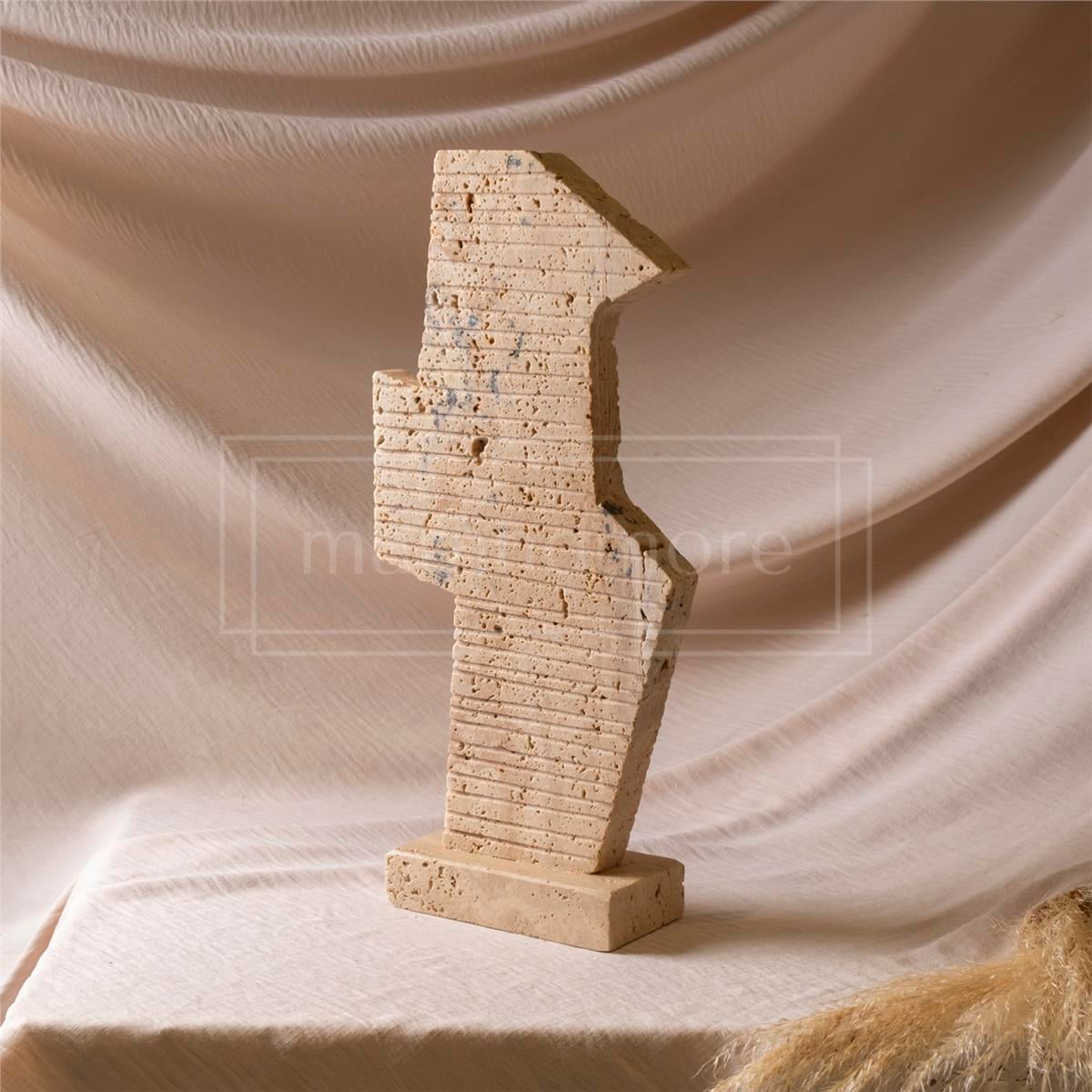 Traverten Soyut Obje Büyük 