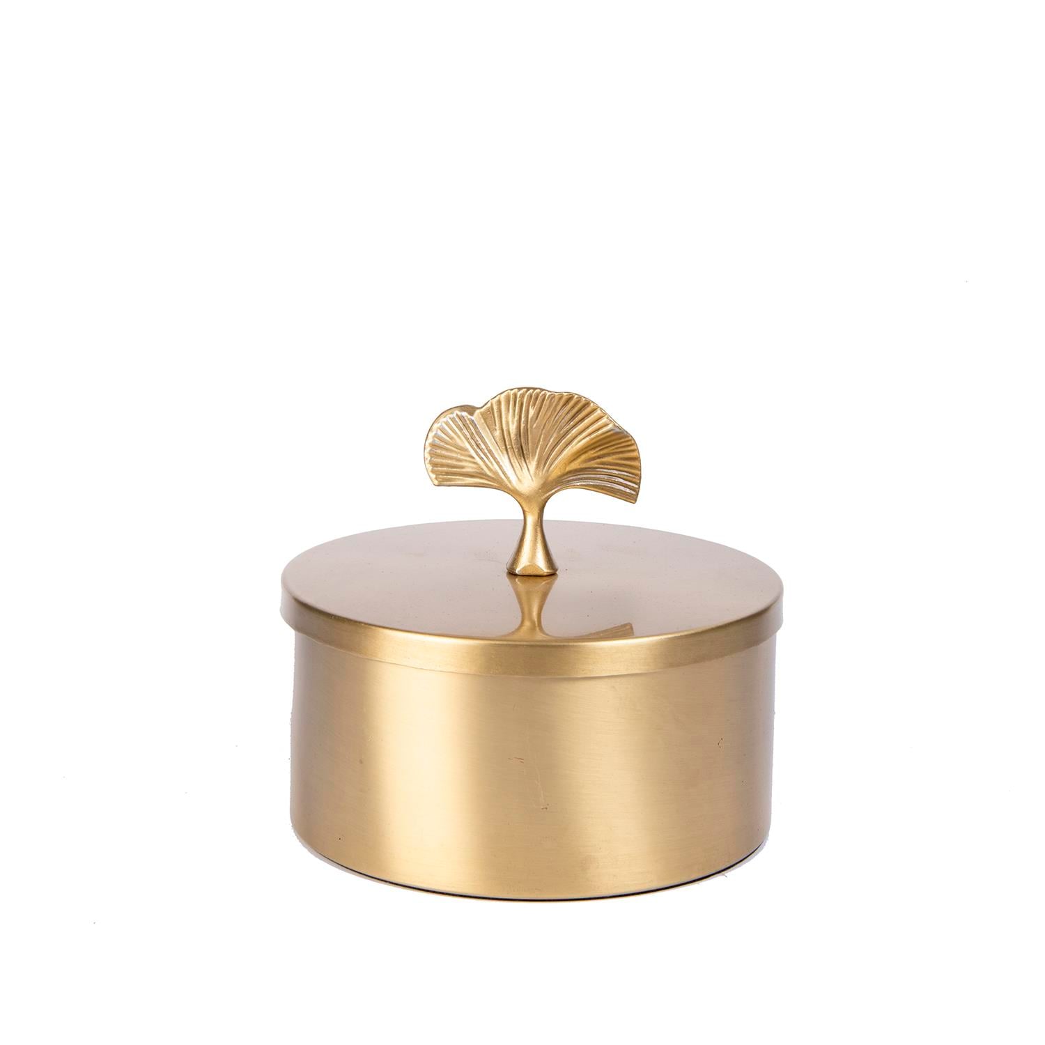 Eskitme Gingko Figürlü Büyük Boy Kutu 