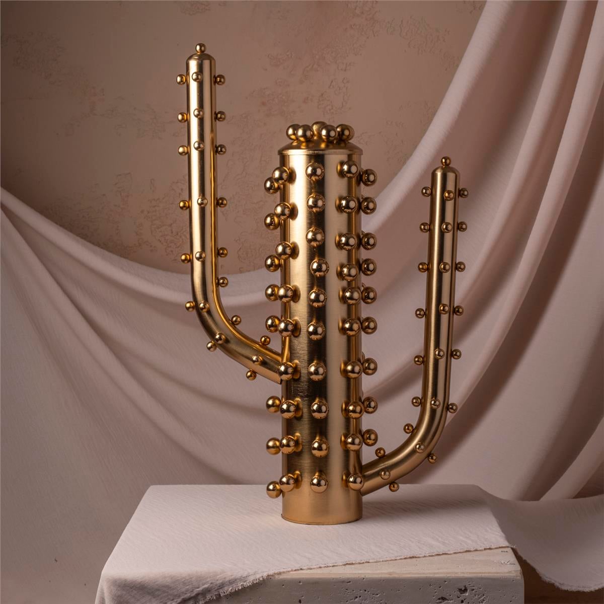 Pirinc Kaktüs Gold Büyük Boy Obje