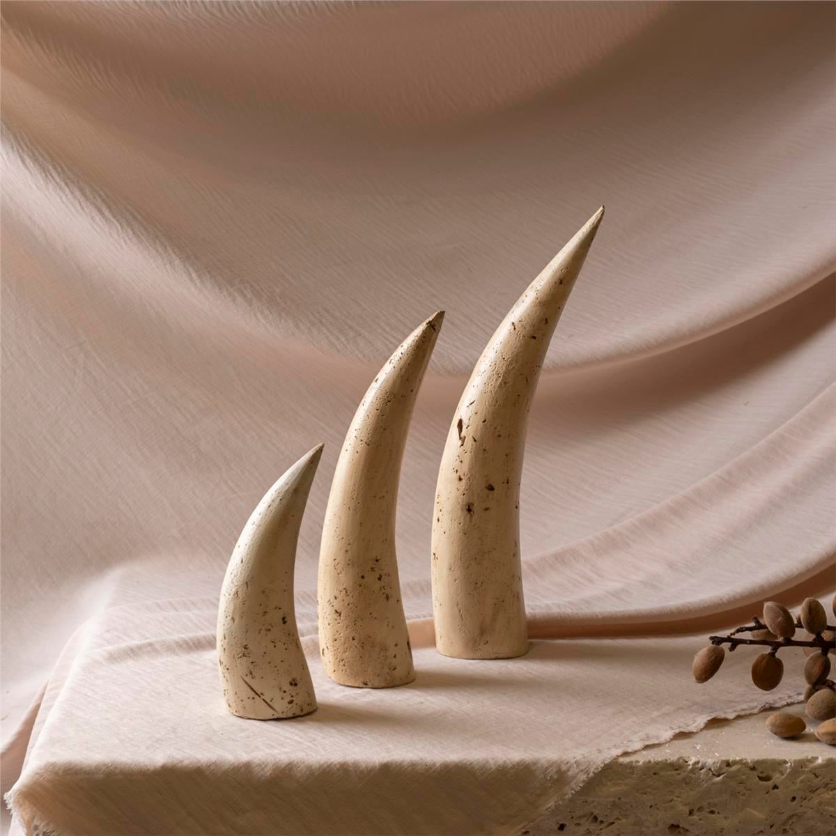 Patine 3Lü Boynuz Obje