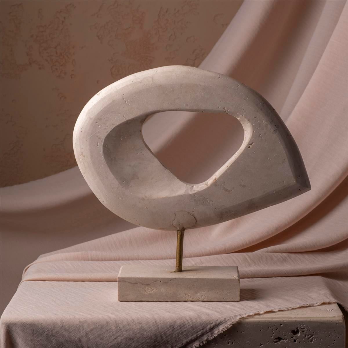 Traverten 2Li Geometrik Obje