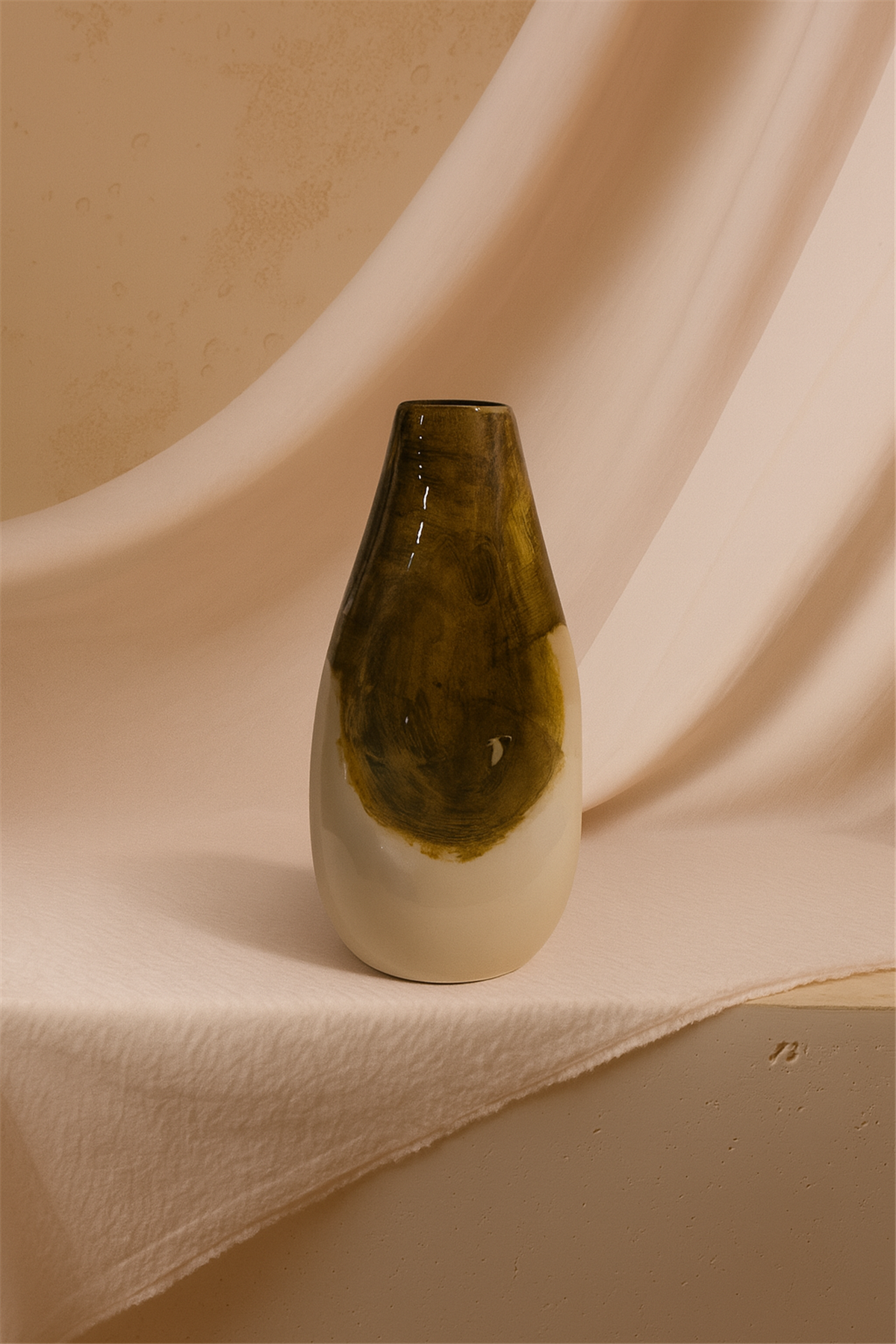 Tommy Küçük Boy Seramik Vazo Yeşil