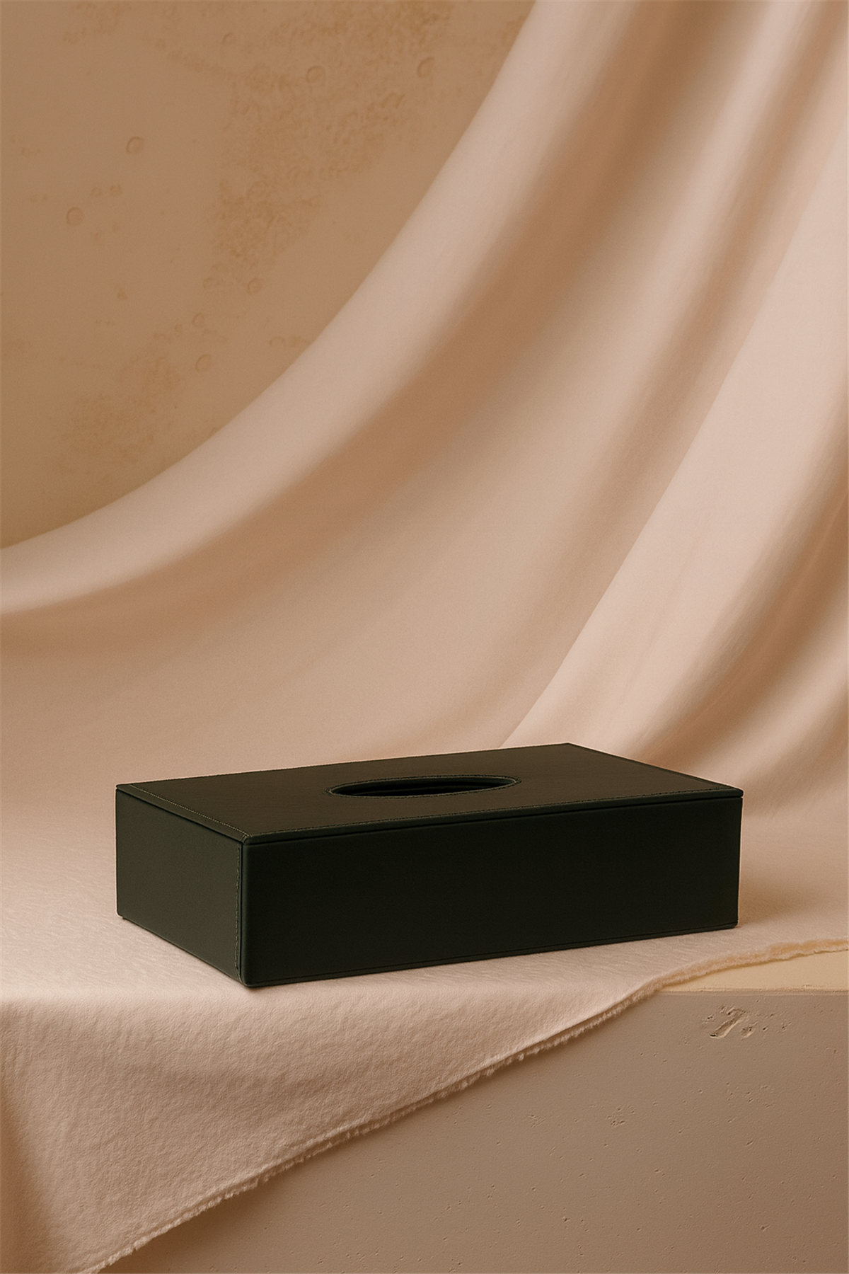 Suni Deri Peçetelik Koyu Yeşil