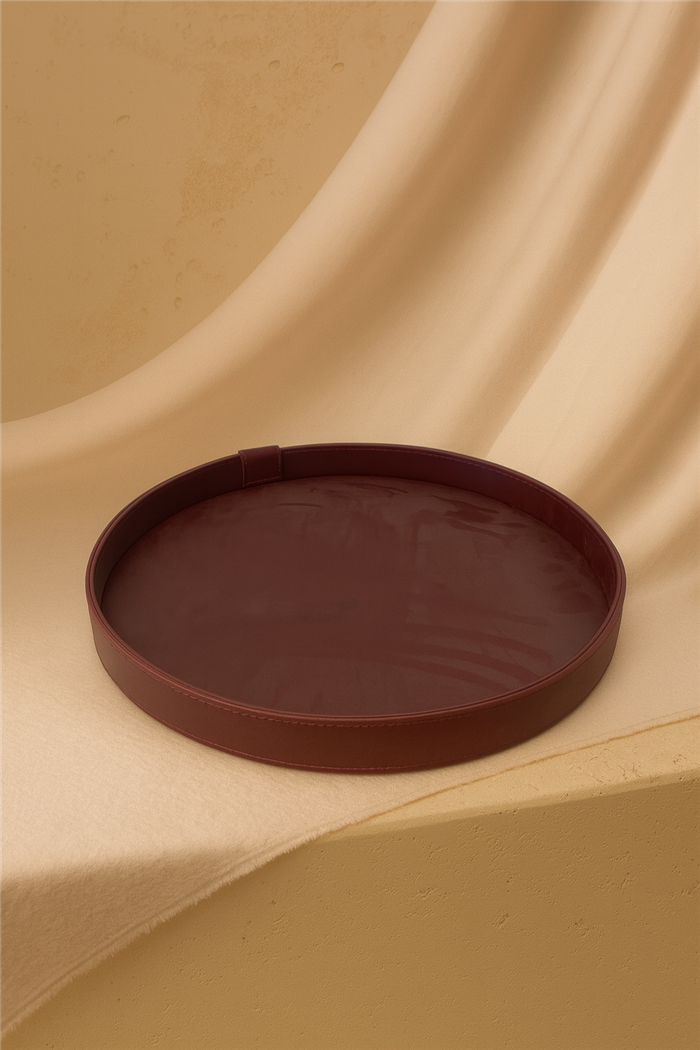 Vizon Renk Oval Tepsi