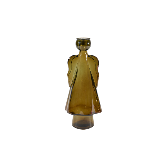 MARANDMORE CANDELABRO ANGEL 34 CM CON PLETINA DB761