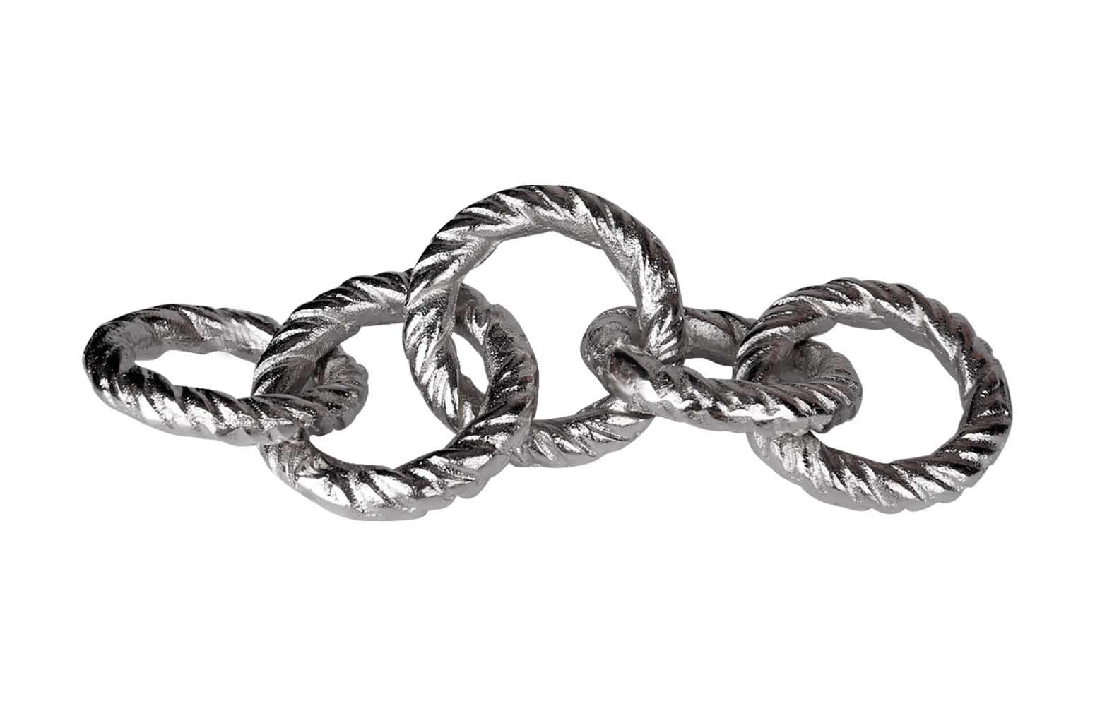 Gümüş 5'Li Zincir Halka