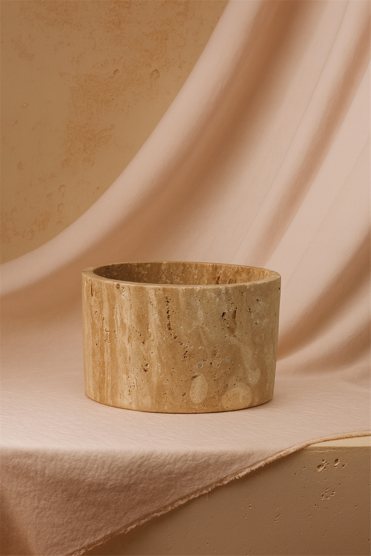 Traverten Büyük Boy Kase