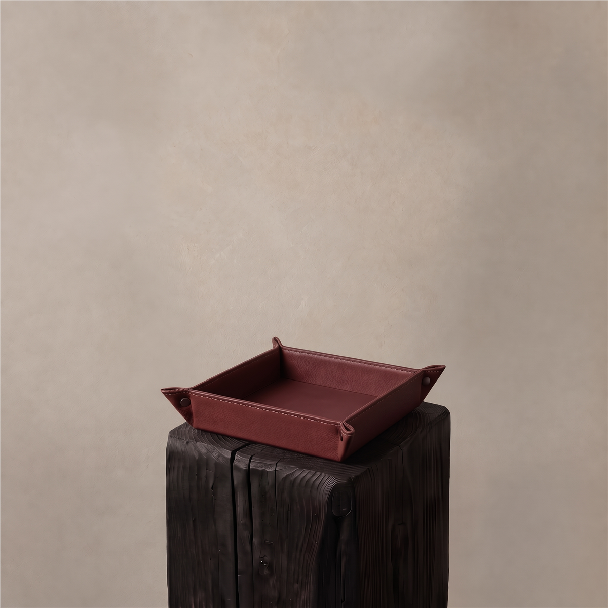 Bordo Çıtçıtlı Tepsi