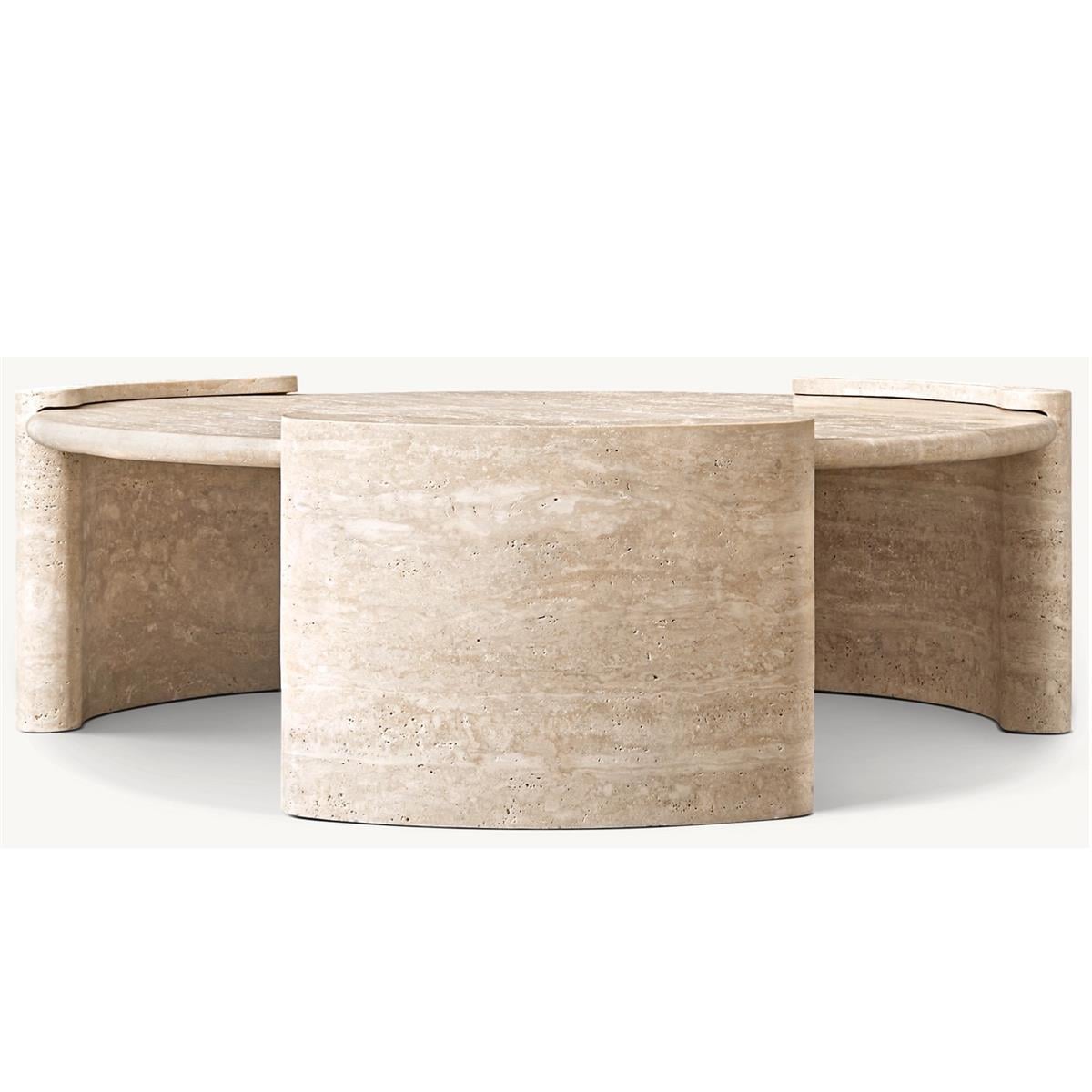 CARDİN ROUND COFFEE TABLE 160X155 CM