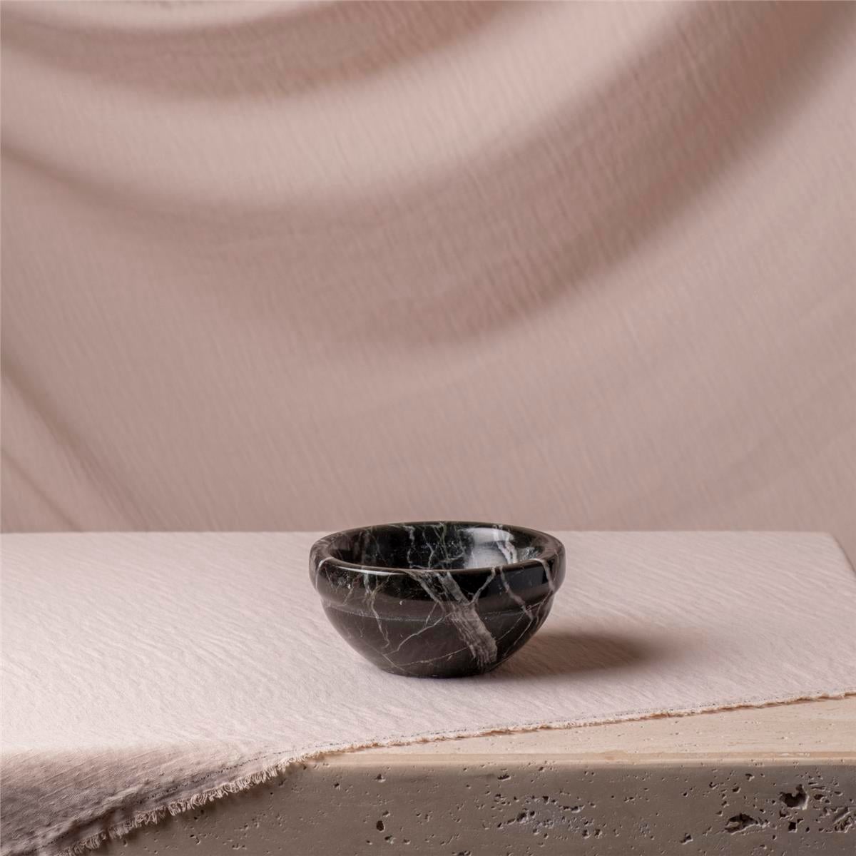 Mermer Mini Çerezlik Toros Siyahı