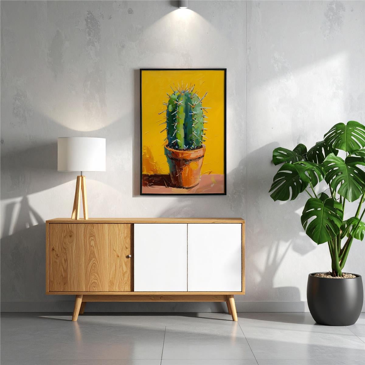 Kaktüs 1 Tablo 60x90 cm