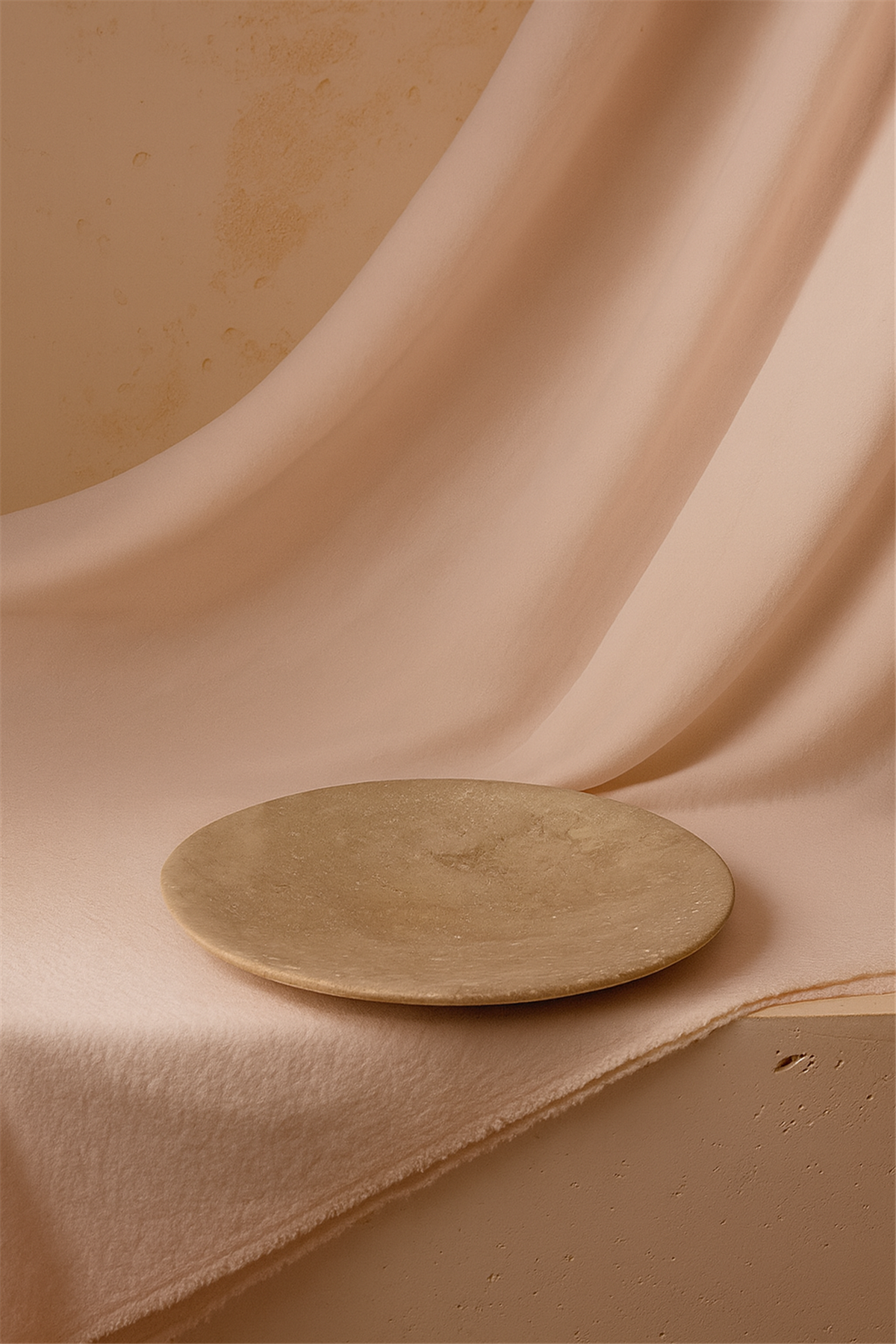 35 Cm Traverten Tabak