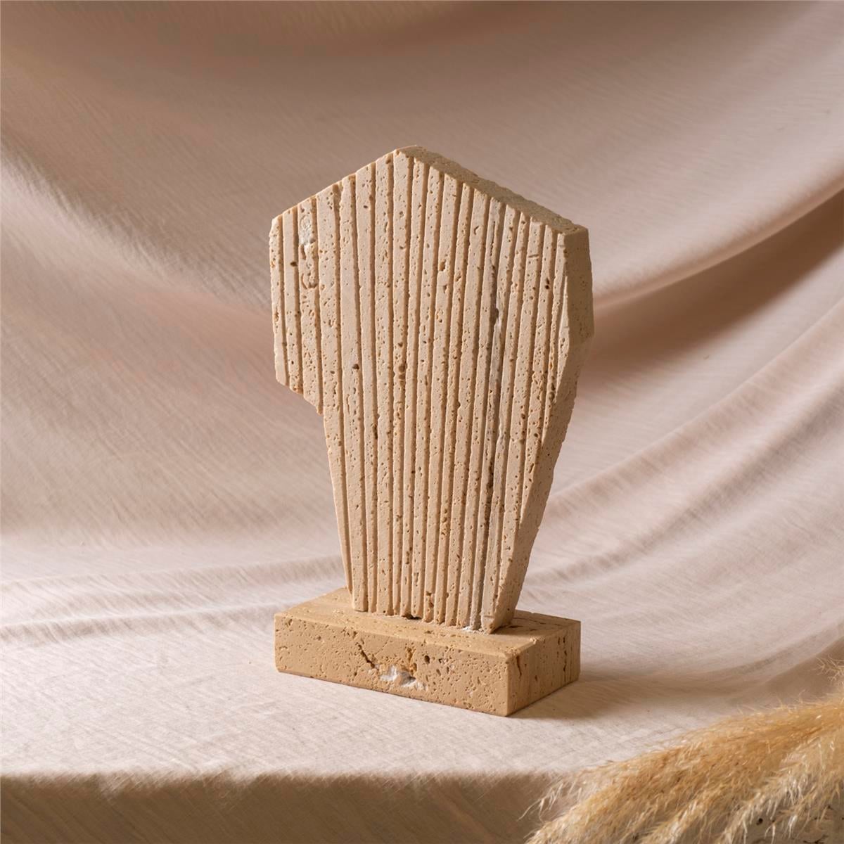 Traverten Soyut Obje Küçük