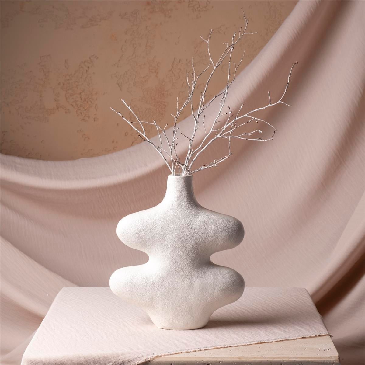  Ağaç Vazo beyaz