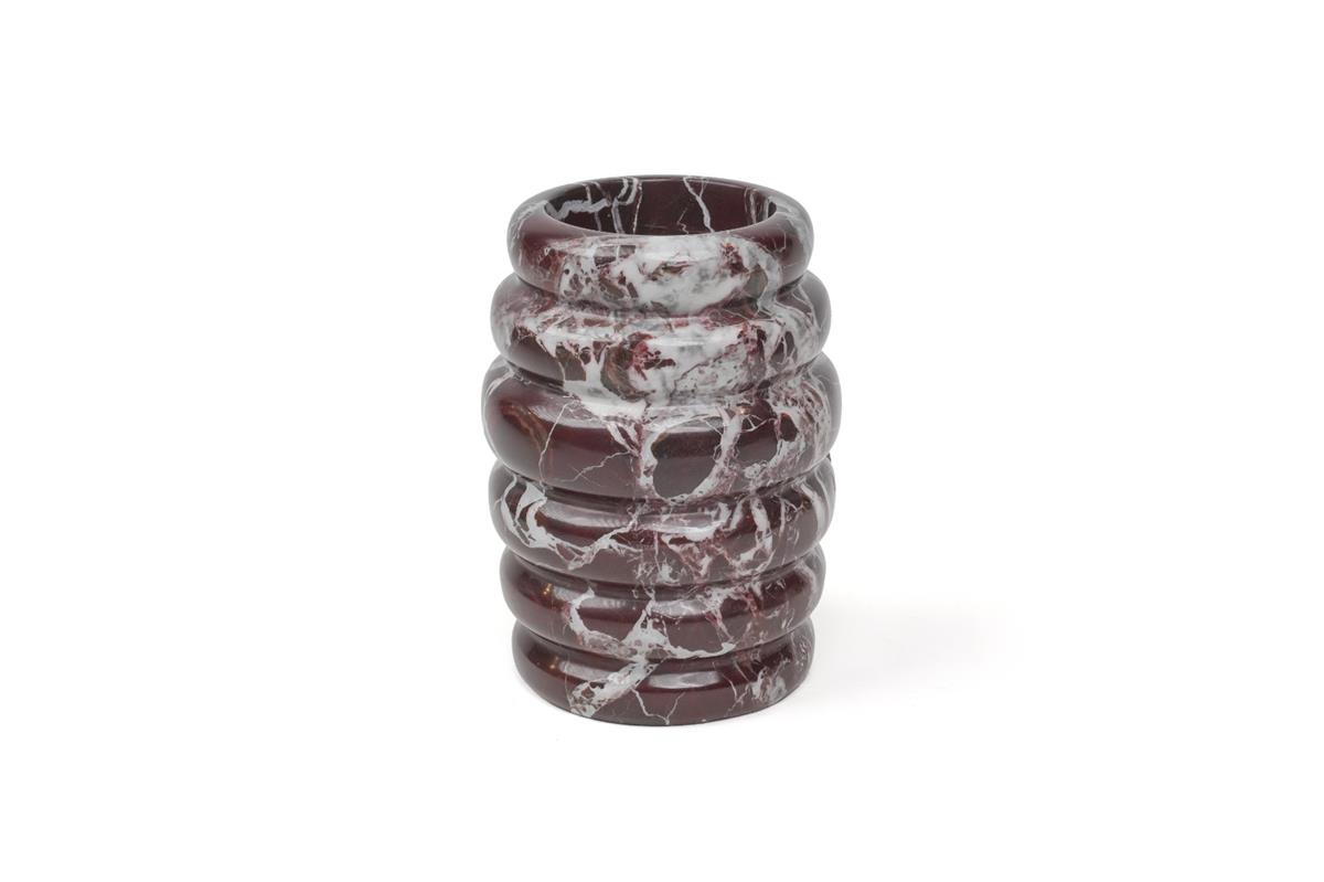 Bombeli  Mermer Vazo  Büyük Boy