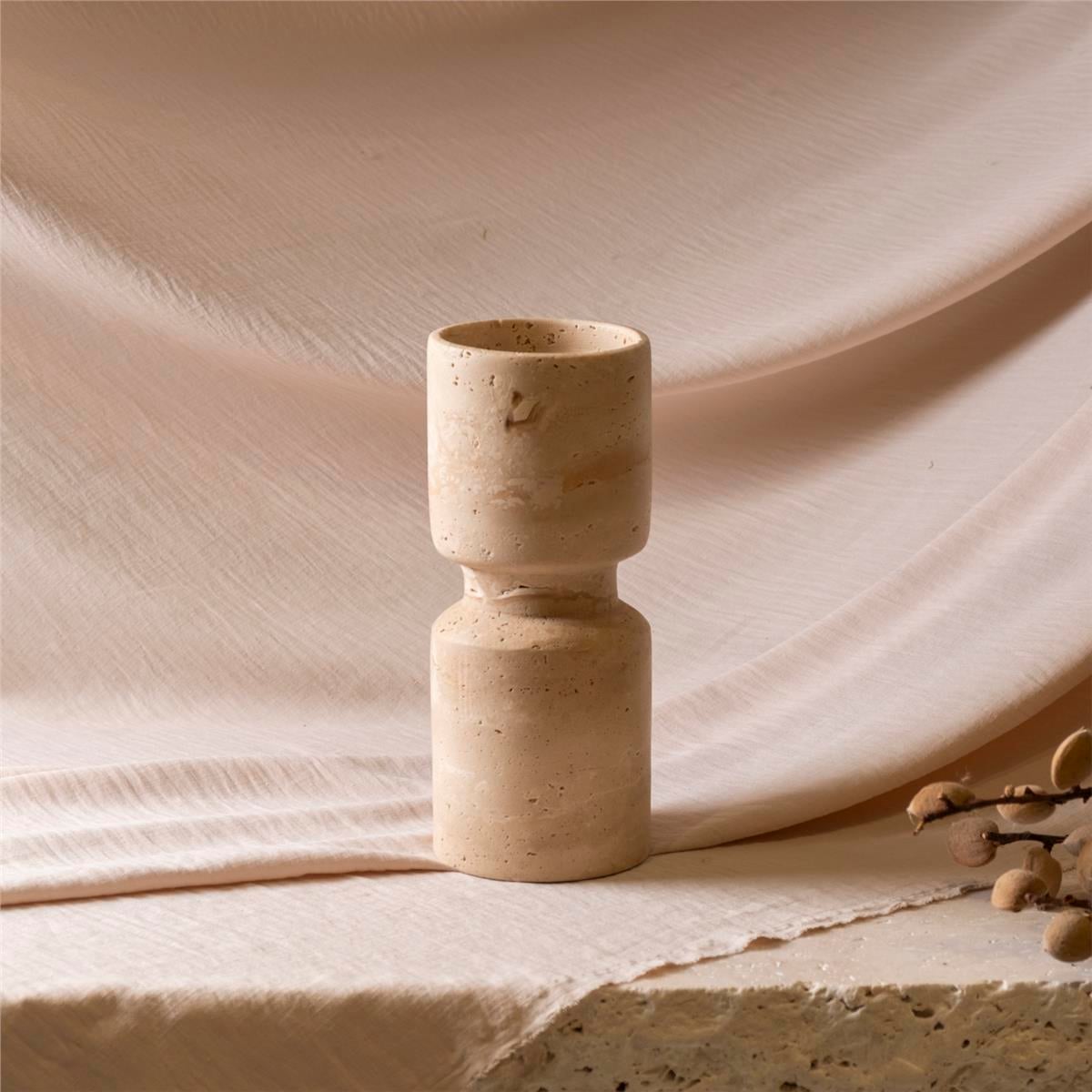 Kum Saati Şamdan Set