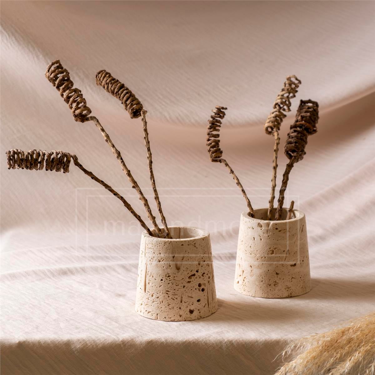 Squaza Traverten Vazo