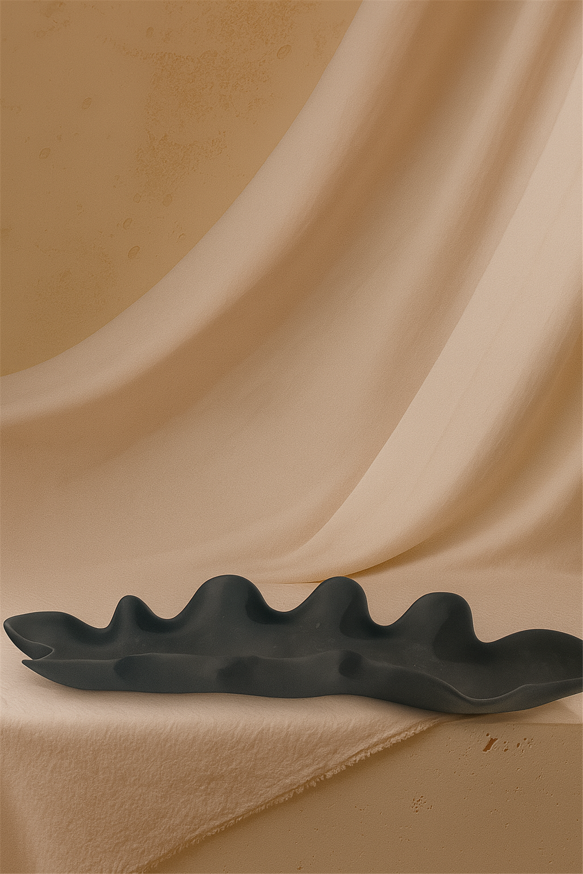 Meksika Dalgası Gri Büyük 