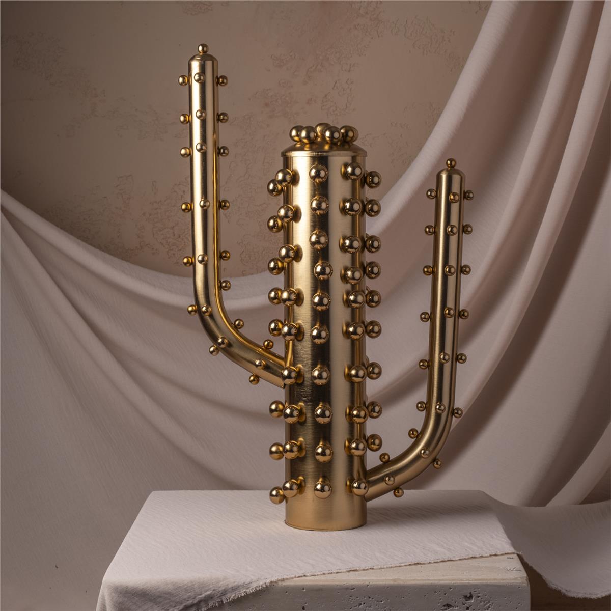 Pirinc Kaktüs Gold Büyük Boy Obje