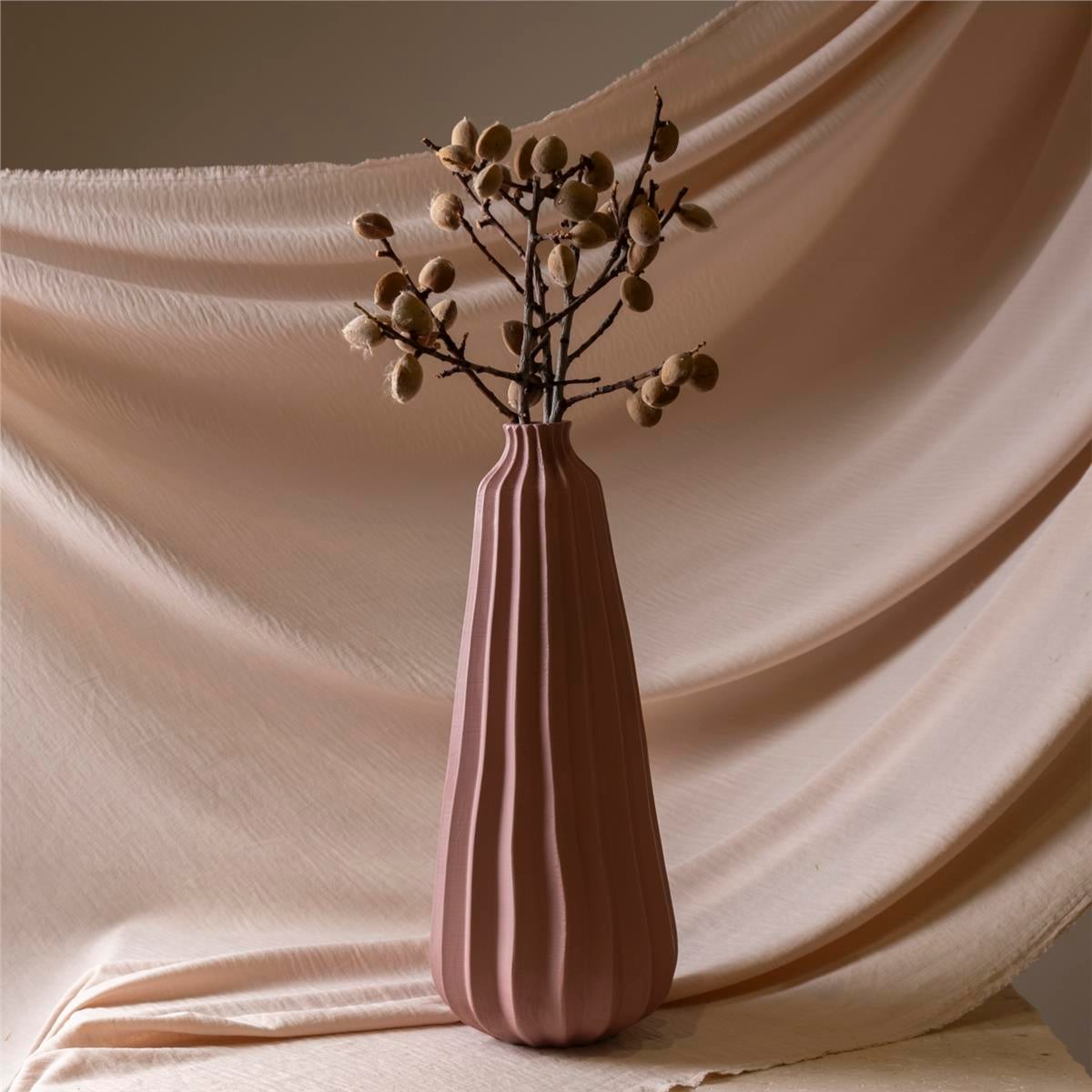 Pembe  Tsunami Vazo Büyük