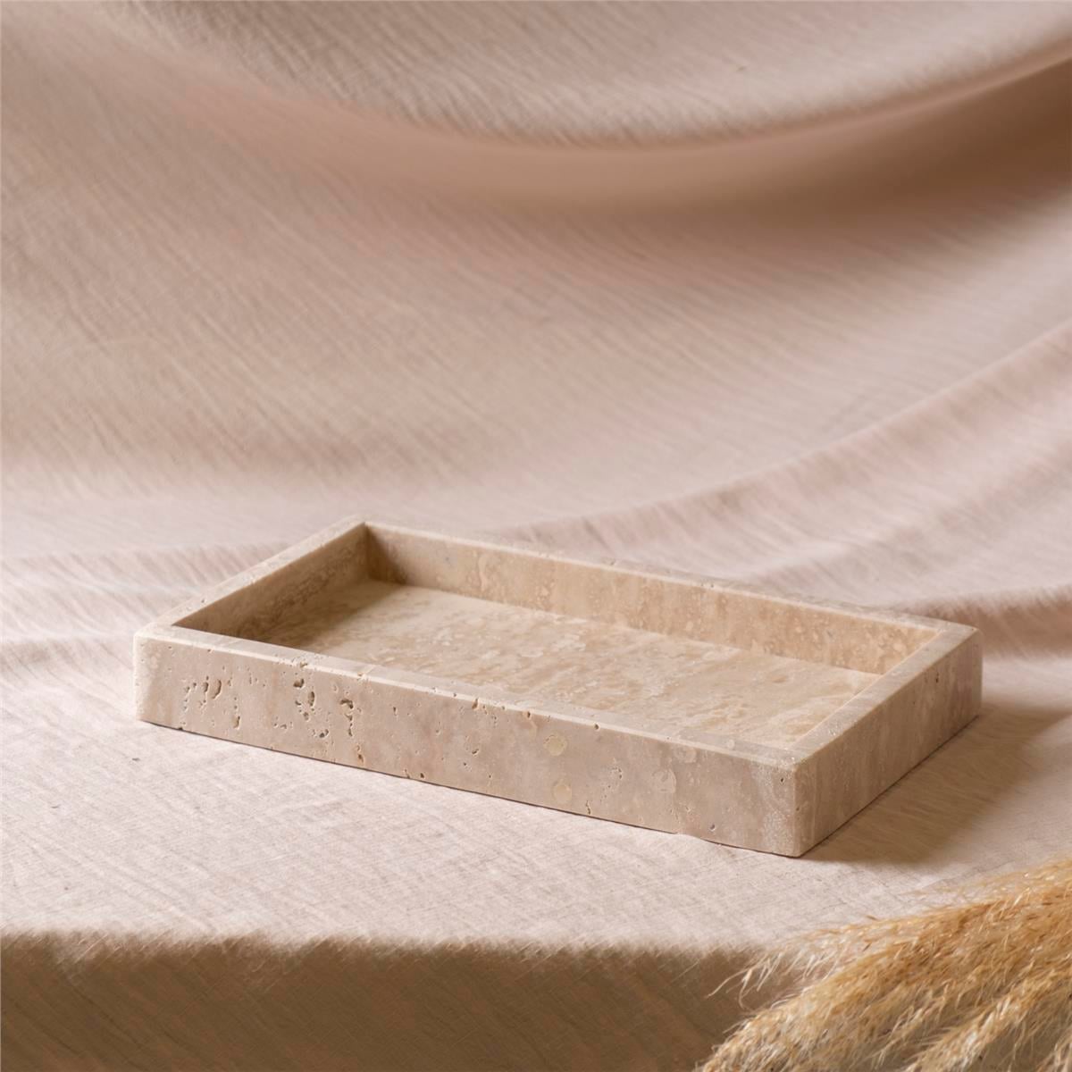 Mermer Tepsi Traverten - Büyük Boy