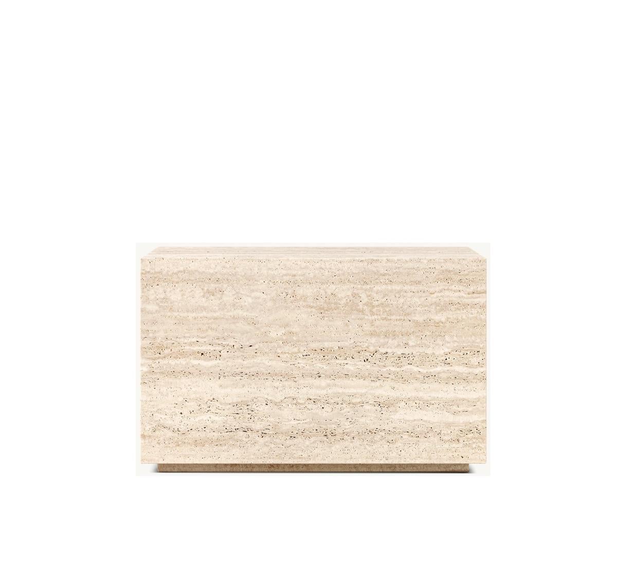 ROCCO RECTANGULAR SİDE TABLE 80X55 CM