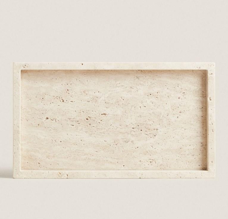 Traverten Büyük Boy Tepsi