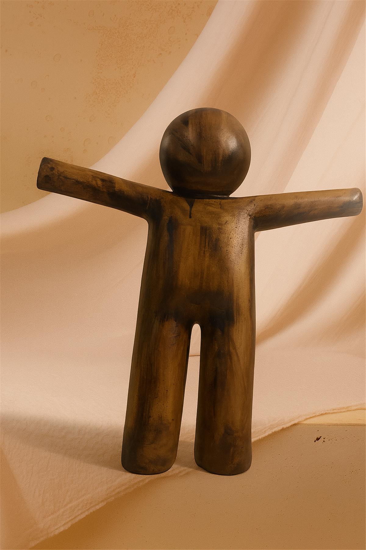 Patine Kolları Açık Çocuk Obje