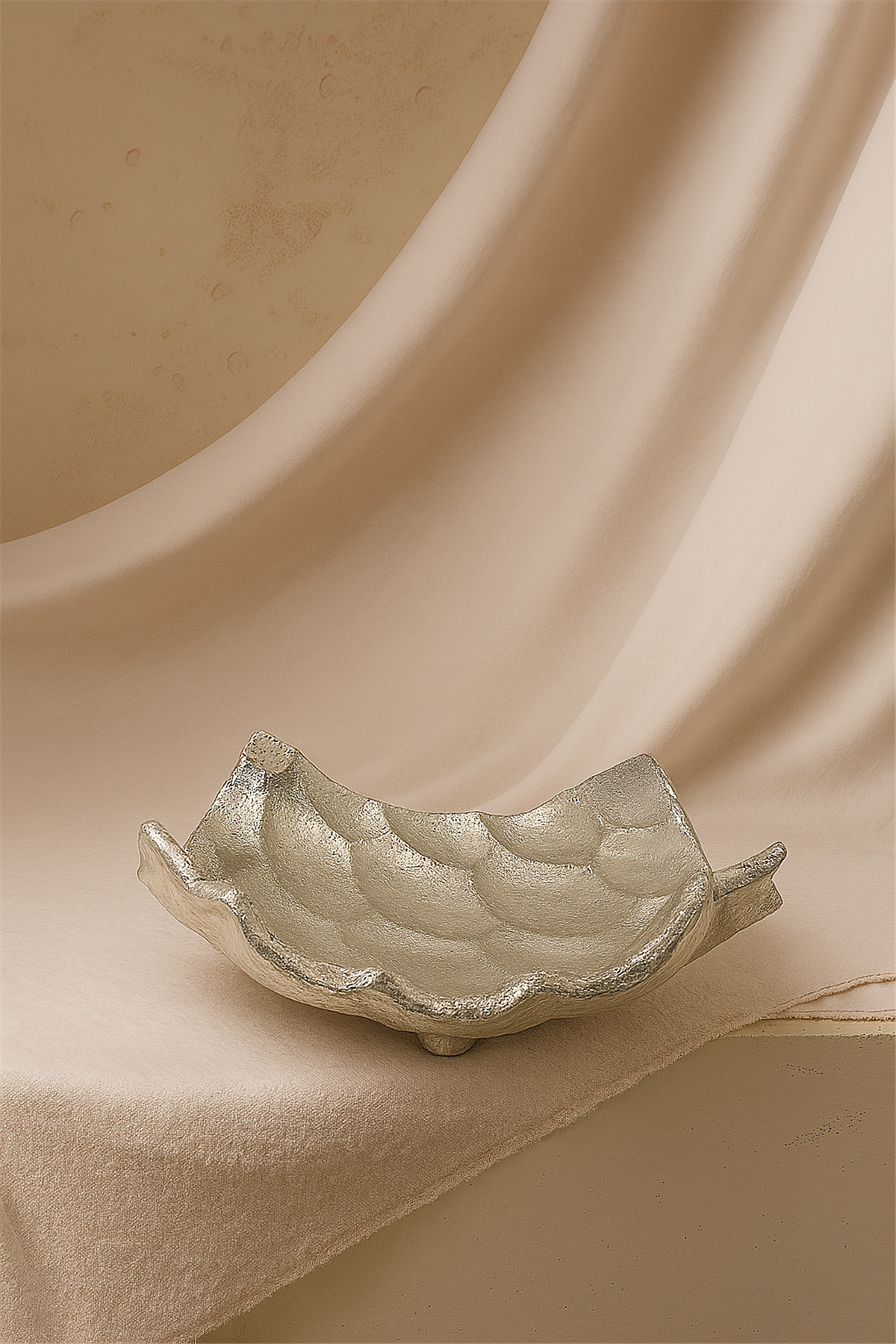 Kare Krom Büyük Boy Tabak 