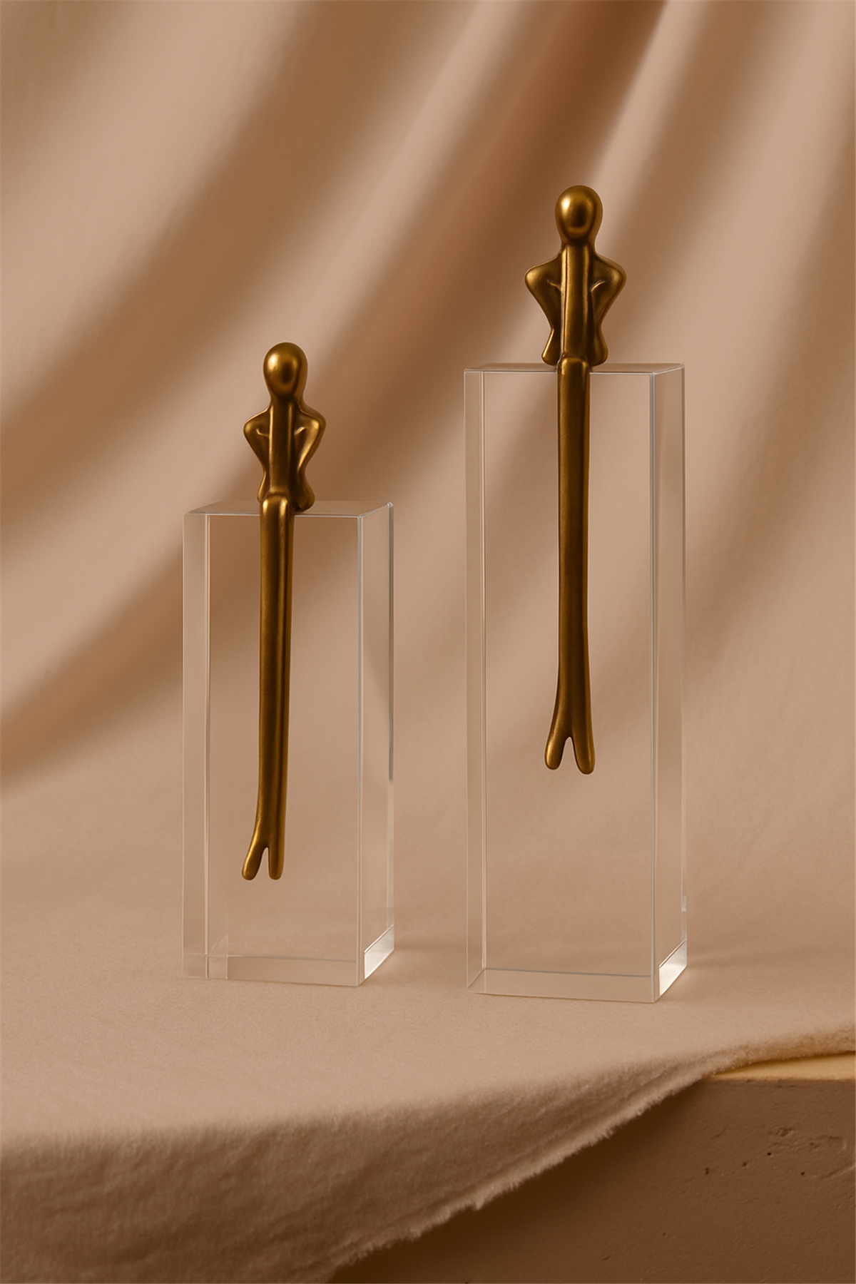 Kristal Kaideli Eskitme  Utangaç Adam Set