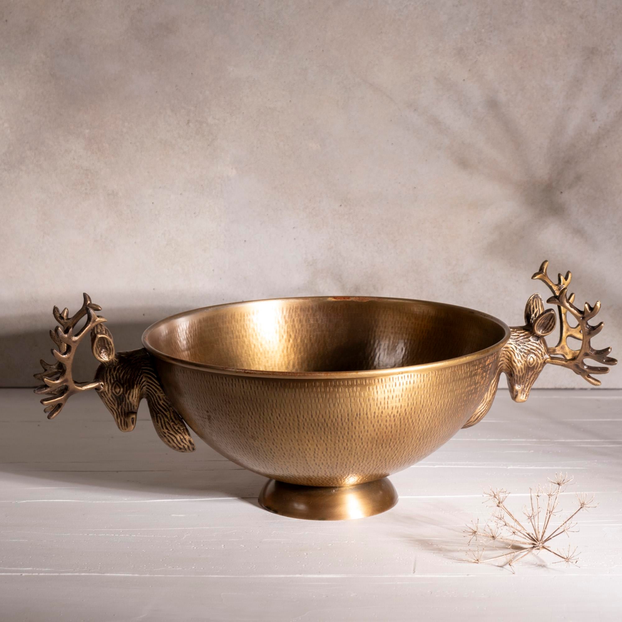 Eskitme Geyik Kulplu Meyvelik Büyük