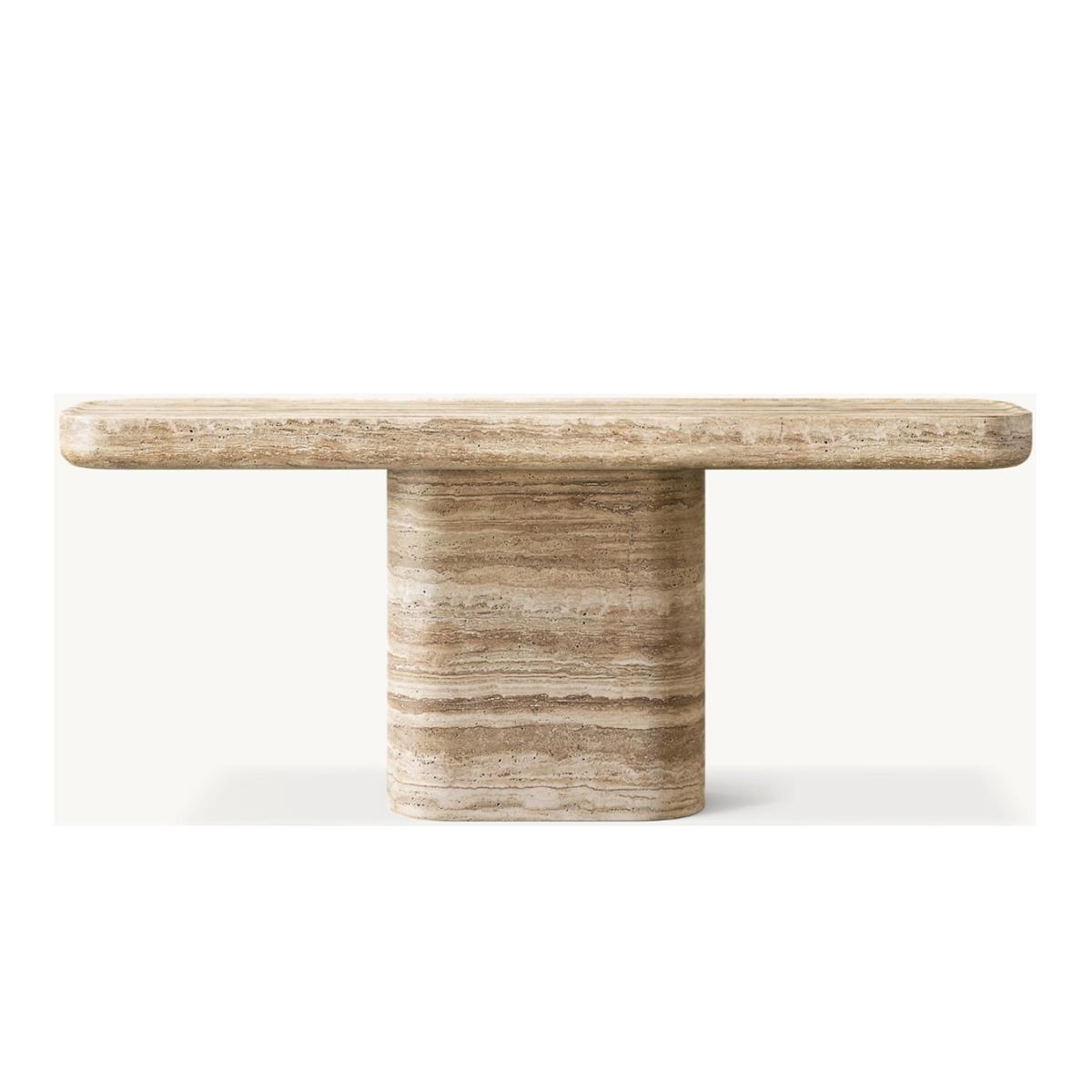 VİTOLO CARVED CONSOLE TABLE 120X35 CM
