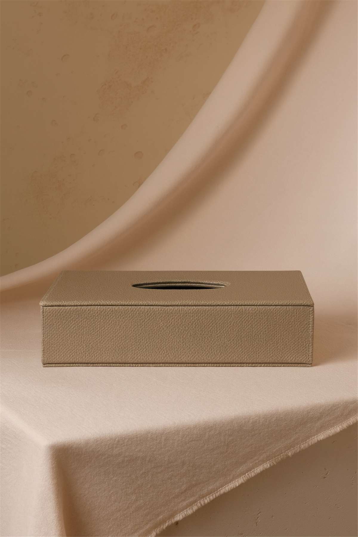 Suni Deri Peçetelik Vizon