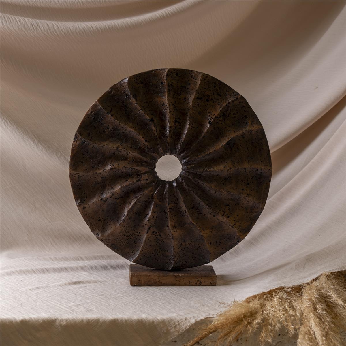 Ahşap Patine Renk 3'Lü Pervane Obje