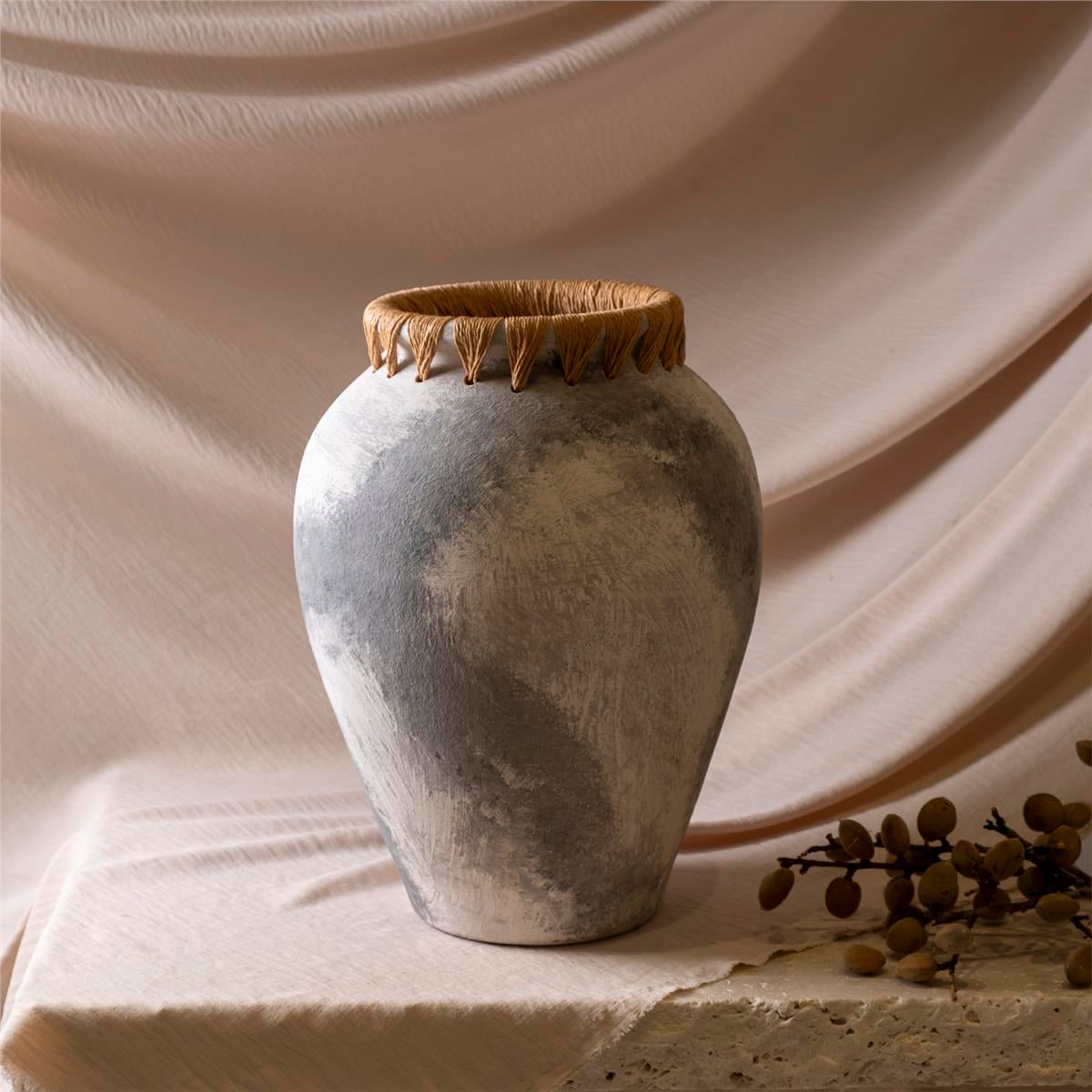 Rustik Seramik Küçük Boy Küp