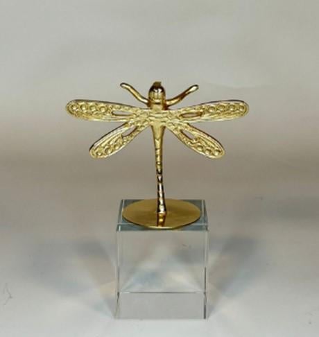 Kristal Kaideli Gold Yusufçuk Obje