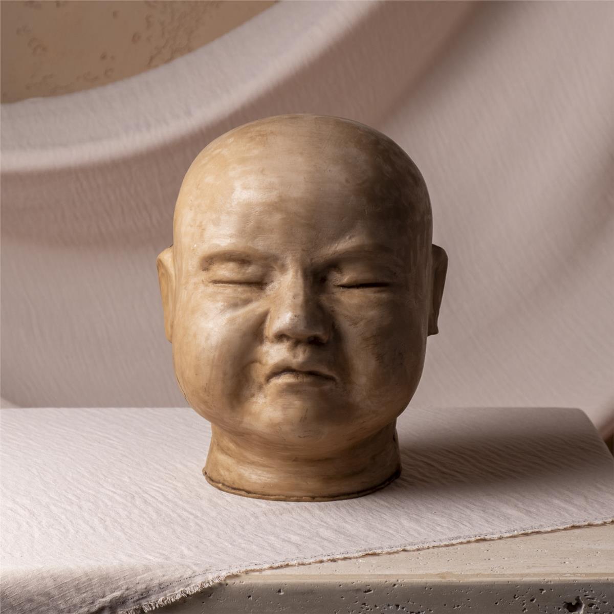 Buddha Kafa Büst Patina