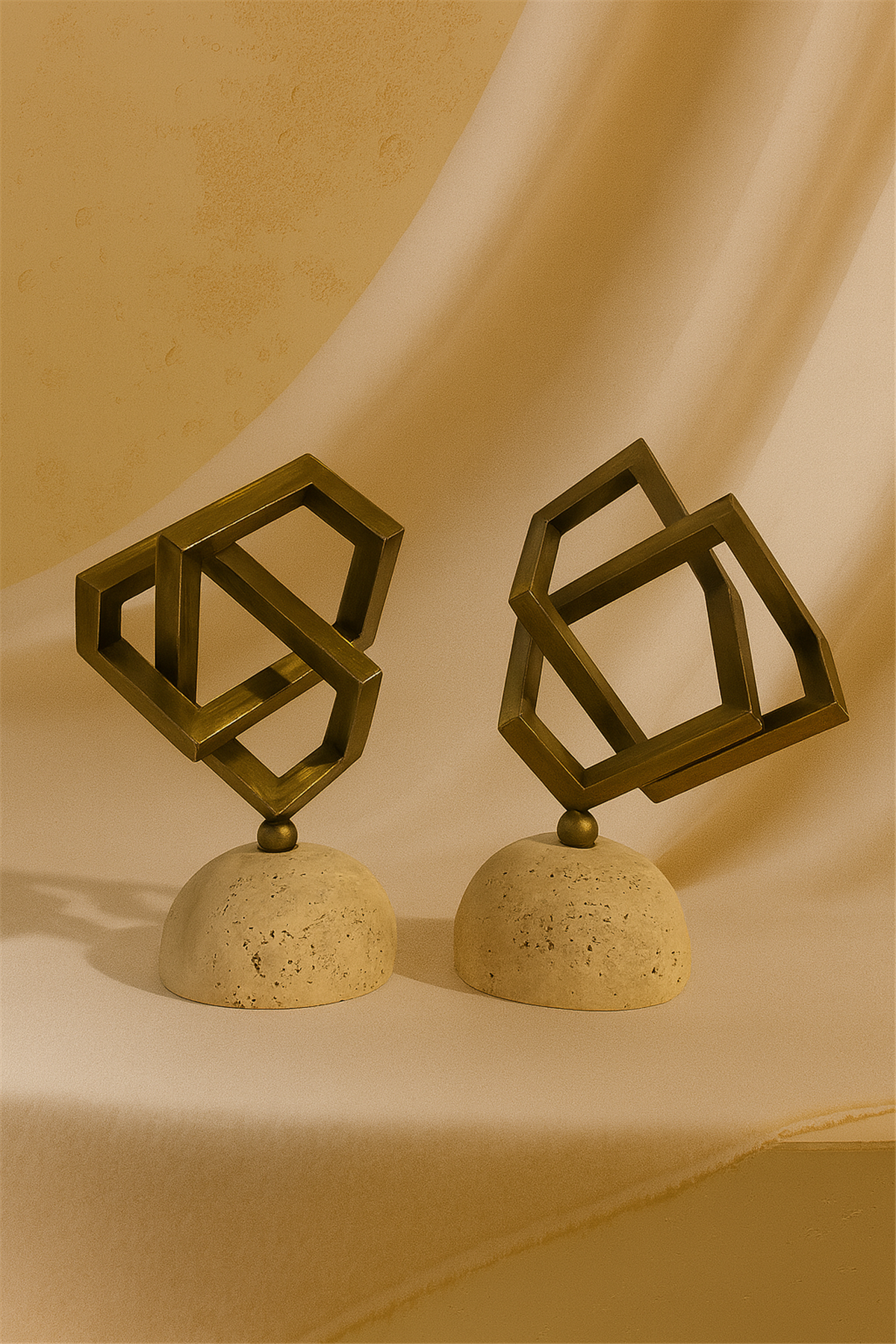 Traverten Kaideli Z Obje İkili