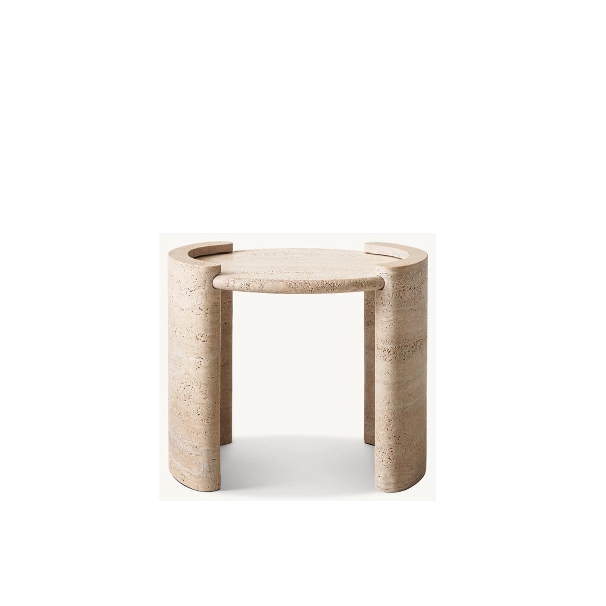 CARDİN YUVARLAK SEHPA 50X45 CM